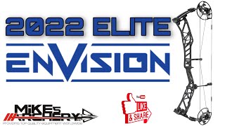 Elite Archery 2022 Envision Bow Review Mikes Archery [upl. by Molton]