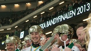 ❉Svenska Bandy Elitserien❉SM Final 2013❄1732013 HammarbySandviken9453 [upl. by Kwan]