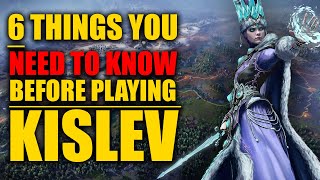 BEGINNERS GUIDE TO KISLEV IN TOTAL WAR WARHAMMER III  TUTORIAL [upl. by Baram]