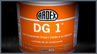 NEW GROUT  ARDEX DG 1™ [upl. by Gustav]