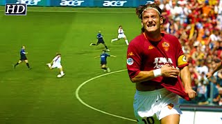 10 Gol Che Solo Francesco Totti Poteva Segnare [upl. by Ahsiemat]