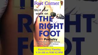 Foot Corner featuring Podiatrist Louise Robinson amp Dr Diane Brathwaite on Diabetic Feet [upl. by Nivalc]