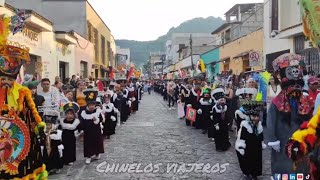 Encuentro Cultural de chinelos en Tepoztlán Morelos [upl. by Zandt]