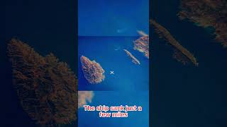 Location of the HMHS Britannics Sinking and Wreck Site shortsvideo shortvideo viralshort [upl. by Nivek]