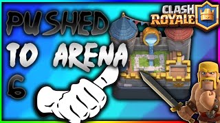 BEST DECK THAT CAN PUSH YOU TO ARENA 7 EASILY  Clash Royale Attack Strategy [upl. by Horlacher]