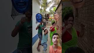 Mask mela funny comedy challenge love trendingshorts shorts youtubeshorts [upl. by Adiazteb]