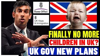 Finally UK Stops Issuing All Childrens Visas UK Gov New Plans UK Dependent Visa New Update [upl. by Ahtelat]