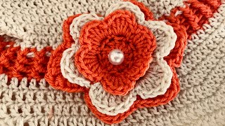 FLOR A CROCHET SUPER FACIL [upl. by Annoynek]