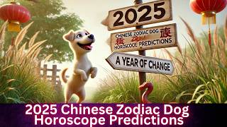 2025 Chinese Zodiac Dog Horoscope Predictions  What’s Ahead [upl. by Nosiaj]