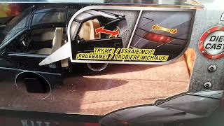 jada Toys Hollywood Rides Kitt aus Knight Rider Maßstab 124 review [upl. by Akirrehs544]