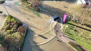 AbingdonOnThames Tesco flooding Nov 24 [upl. by Llehcnom]