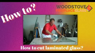 How to cut laminated glass [upl. by Ettenuj]