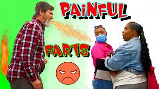 FARTING with PAINFUL Grunting amp Straining 😖💩 Funny Fart Prank 🤣 [upl. by Winther]