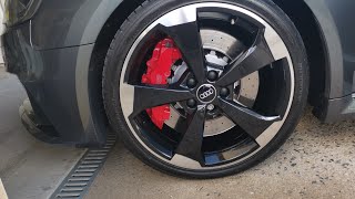 AUDI RS3 vidange huile avec traitement interne moteur  additif avec huile céramique [upl. by Kester]