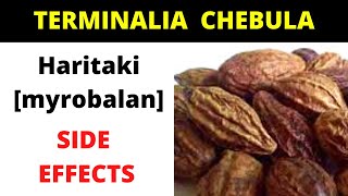 Haritaki side effects  Terminalia chebula  chebulic myrobalan side effects [upl. by Nosro]