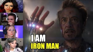 FANS REACT to Tony Stark Death Scene  I Am Iron Man Scene  Avengers Endgame [upl. by Zak]