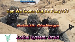 SWGOH  Galactic Challenge Lothal System Droid  We get to use ships All Feats Easy Battles [upl. by Amak35]