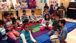 5th Grade Orff Class Sept 2014 quotWormsquot [upl. by Illoh]