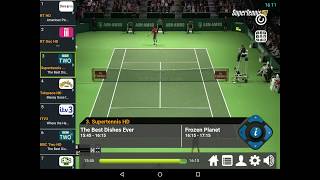 VBox Live TV mobile app demo [upl. by Sinaj410]