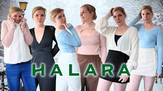 WINTER TRY ON HAUL  6 halara Outfits  Neuheiten amp Rabattcode [upl. by Neladgam]