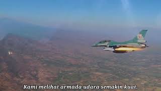 AVIAMARCH TNI AU  INDONESIAN SUBTITLE [upl. by Littell]