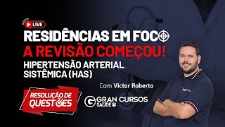 Residências em foco  Hipertensão Arterial Sistêmica HAS com Victor Roberto [upl. by Garrison913]