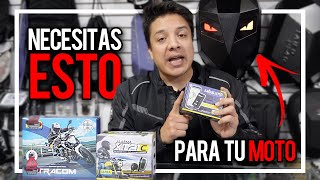 Accesorios BASICOS Para tu Moto Nueva O Usada  Cam Daza [upl. by Anelram887]