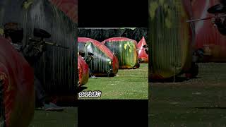 Coming Round  Slow Motion Paintball  SPBL2024 Vierumäki shorts paintball finnishpaintball [upl. by Jillie429]