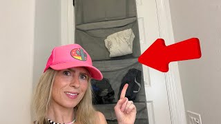 Real Life REVIEW of the Over Door Hanging Storage Piece [upl. by Emmet]