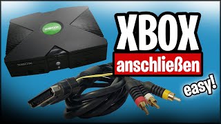 original XBOX an Fernseher anschließen auch HDMI [upl. by Columbyne]