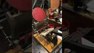 Red ink to print a printing press while using a printing press [upl. by Tegdirb936]