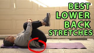 11 Best Lower Back Stretches For Pain amp Stiffness [upl. by Howes285]