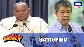 Brunch  Dela Rosa Pimentel satisfied with outcome of drug war hearing [upl. by Ayirp839]