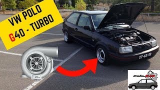 VW Polo G40 TURBO  Portugal Stock and Modified Car Reviews [upl. by Nolra]