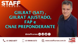 GIILRAT GILRAT  GILRAT AGENTES NOCIVOS  FAP  CNAE PREPONDERANTE RAT AJUSTADO staffcursos [upl. by Morris]