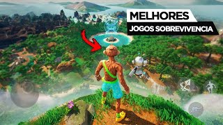 Saiu 15 MELHORES JOGOS de SOBREVIVÊNCIA para Android 2024 [upl. by Ehman]