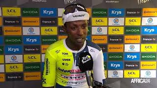 Tour de France 2024  3ème victoire d’étape pour lErythréen Girmay Biniam [upl. by Doniv634]