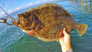 Timing is Everything for a Flounder Limit Bay Flounder Fishing [upl. by Yornek]