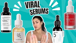 I Tried The Most Viral Korean Serums Final Thoughts Manisha Mishra [upl. by Kassel]