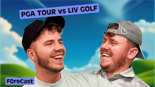 PGA TOUR vs LIV GOLF [upl. by Nikolaus796]