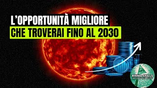 Guadagnare con il Fotovoltaico quotSenza Installare Pannelliquot☀️💎 [upl. by Akenahc]