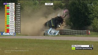 2022 Ginetta GT4 Supercup  Round 13 terrible crash [upl. by Orsino554]