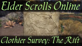 Clothier Survey The Rift Elder Scrolls Online [upl. by Jenkins77]