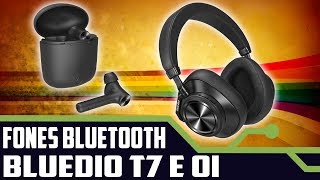 Fones Bluetooth Bluedio com cancelamento de ruído [upl. by Liana841]