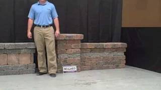 Belgard Hardscapes Weston Wall Design Video [upl. by Nitsruk]