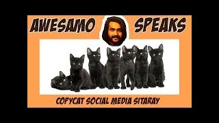 AWESAMO SPEAKS  COPYCAT SOCIAL MEDIA SITARAY  KhujLee Family [upl. by Tlevesor281]