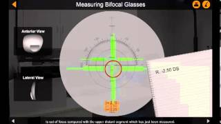 45 Measuring Bifocals using a Vertometer [upl. by Enyad850]