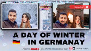 A day of winter in Germany 🇩🇪😱😱 youtube winter ytstudio youtubevideo youtubershamlaitsp [upl. by Ambrogio953]