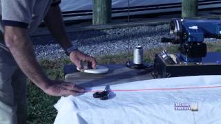 Sail Repair Pt 3  Leech Line Apply Tapes [upl. by Gery136]