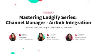 Mastering Lodgify Series Channel Manager  Airbnb Integration [upl. by Yttocs]